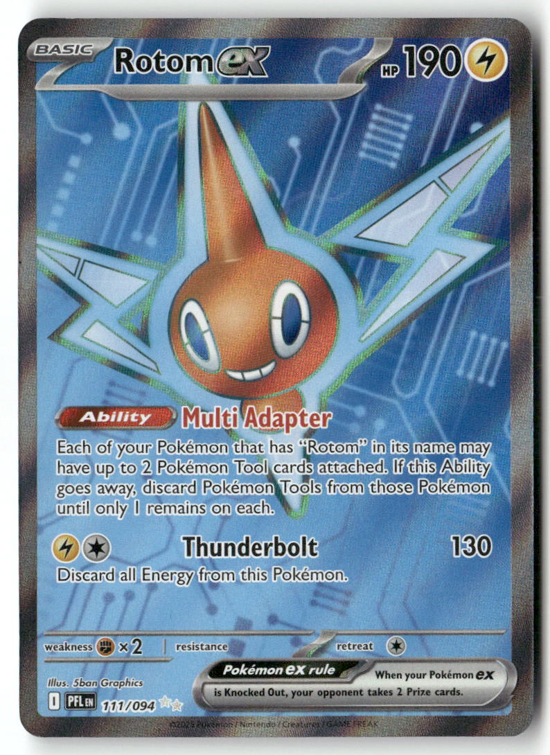 Rotom ex - Ultra Rare ME02: Phantasmal Flames 111/094 NM