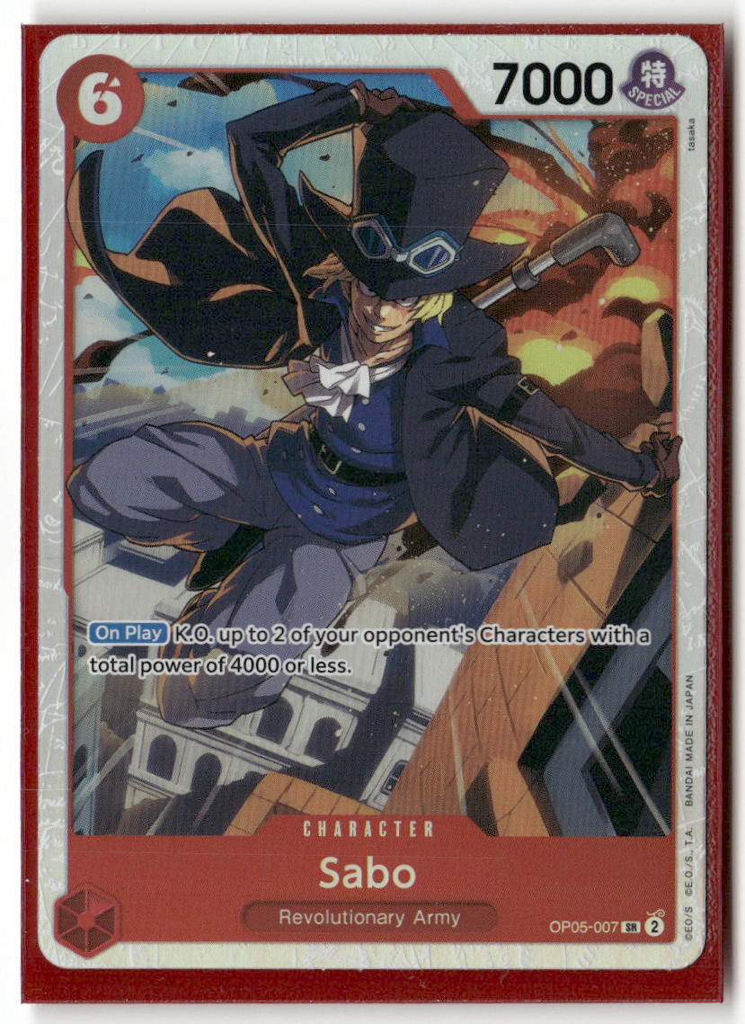 Sabo () (Reprint) SR Premium Booster -The Best- OP05-007 NM