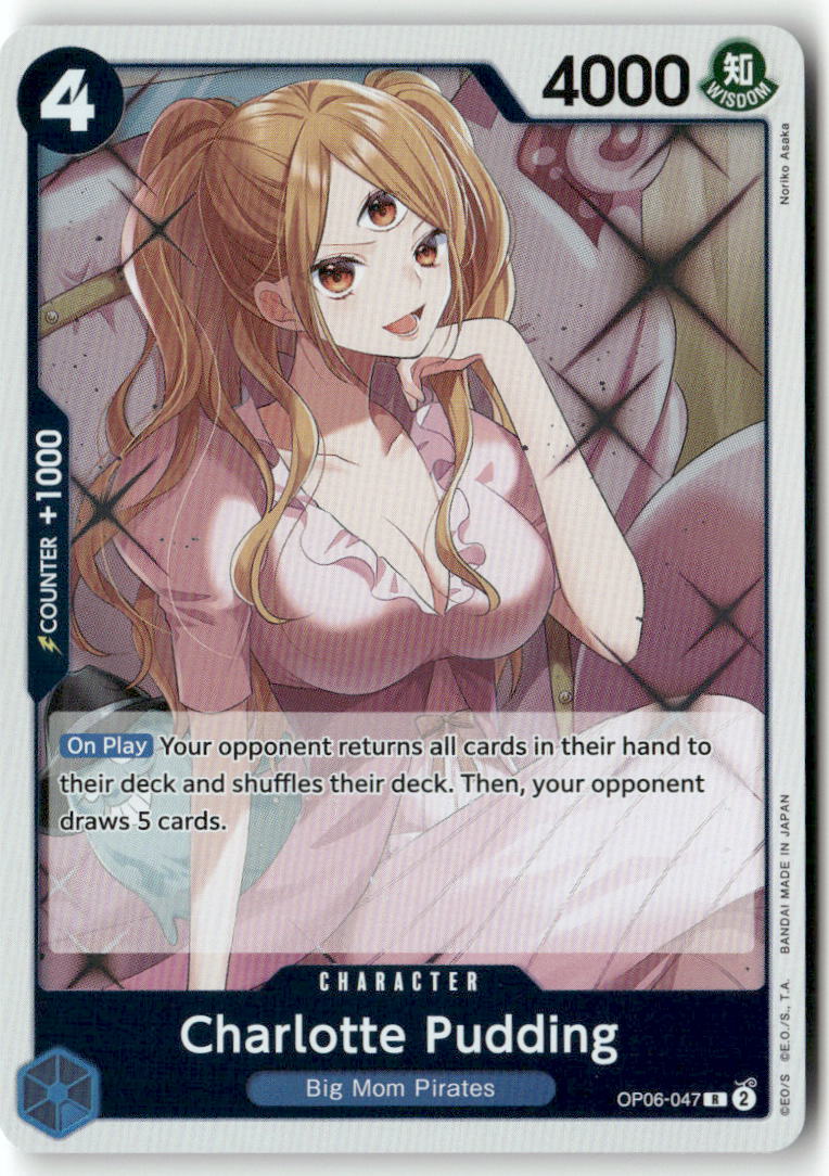 Charlotte Pudding (Reprint) R Premium Booster -The Best- Vol. 2 OP06-047 NM