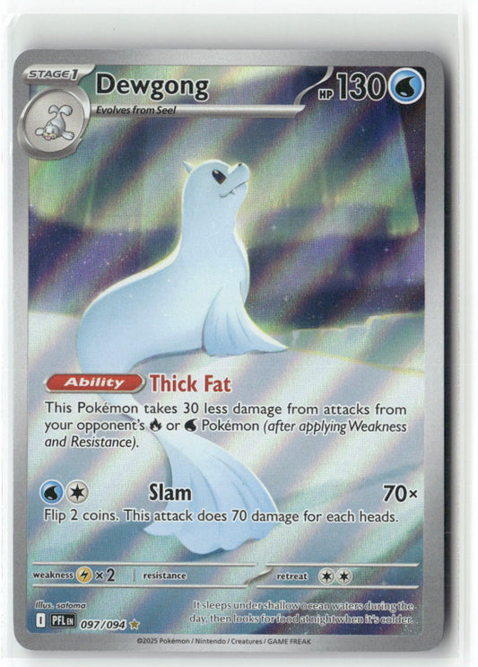 Dewgong - Illustration Rare ME02: Phantasmal Flames 097/094 NM