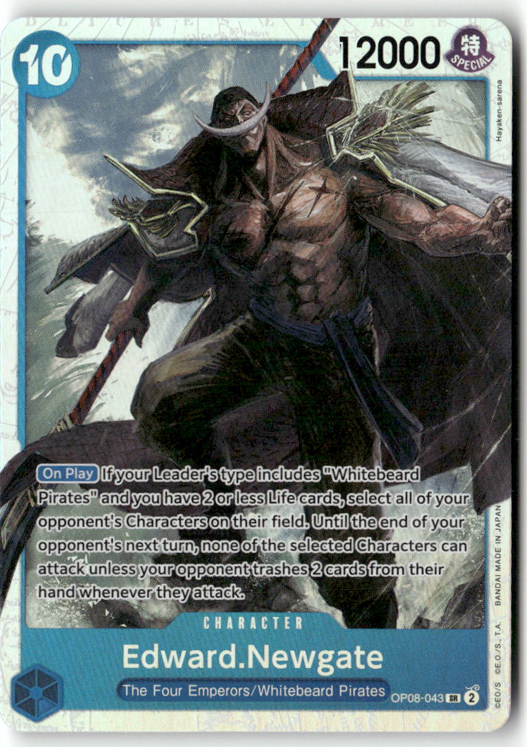Edward.Newgate SR Two Legends OP08-043 NM