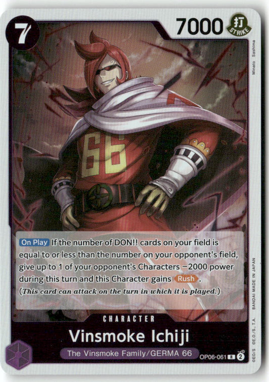 Vinsmoke Ichiji (061) R Wings of the Captain OP06-061 NM