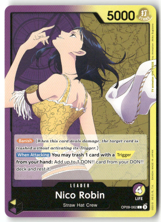 Nico Robin (062) L Emperors in the New World OP09-062 NM