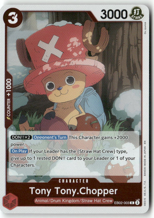 Tony Tony.Chopper R Extra Booster: Anime 25th Collection EB02-003 NM