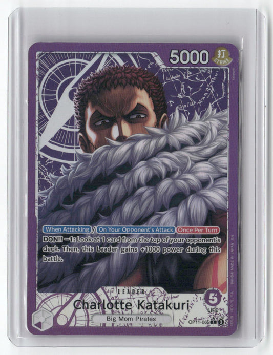 Charlotte Katakuri (062) (Alternate Art) L A Fist of Divine Speed OP11-062 NM