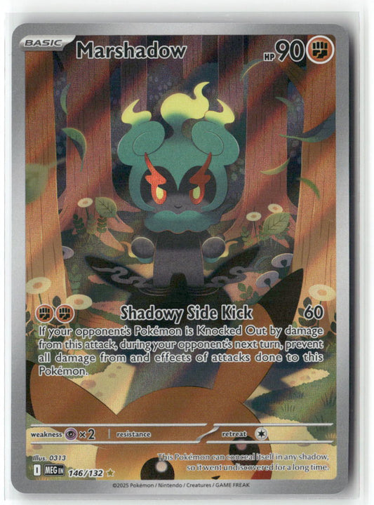 Marshadow Illustration Rare ME01: Mega Evolution 146/132 NM