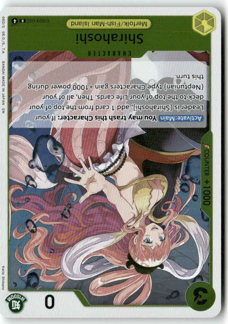 Shirahoshi (October Championship 2024 Online Regional) UC One Piece Promotion Cards OP03-116 NM