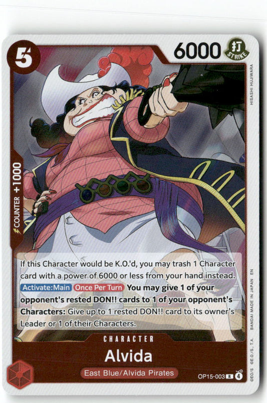 Alvida R Adventure on Kami's Island OP15-003 NM