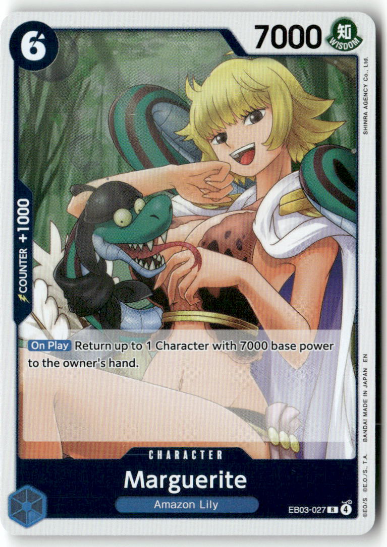 Marguerite R Extra Booster: One Piece Heroines Edition EB03-027 NM