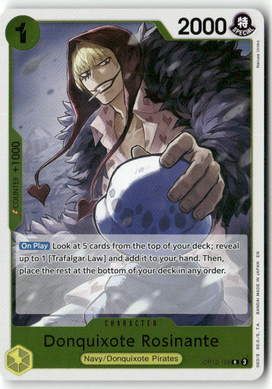 Donquixote Rosinante (108) R Legacy of the Master OP12-108 NM