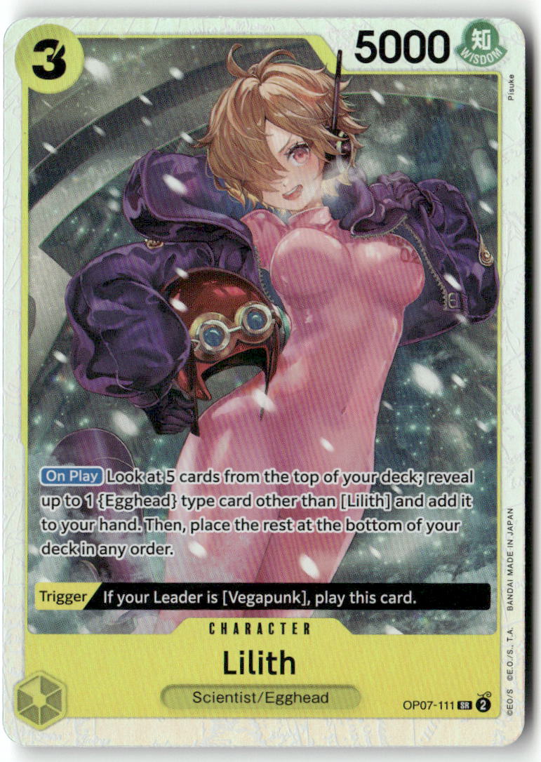 Lilith SR 500 Years in the Future OP07-111 NM