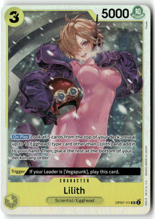 Lilith SR 500 Years in the Future OP07-111 NM