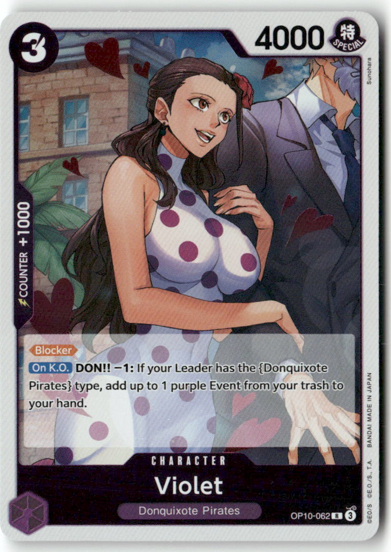 Violet R Royal Blood OP10-062 NM