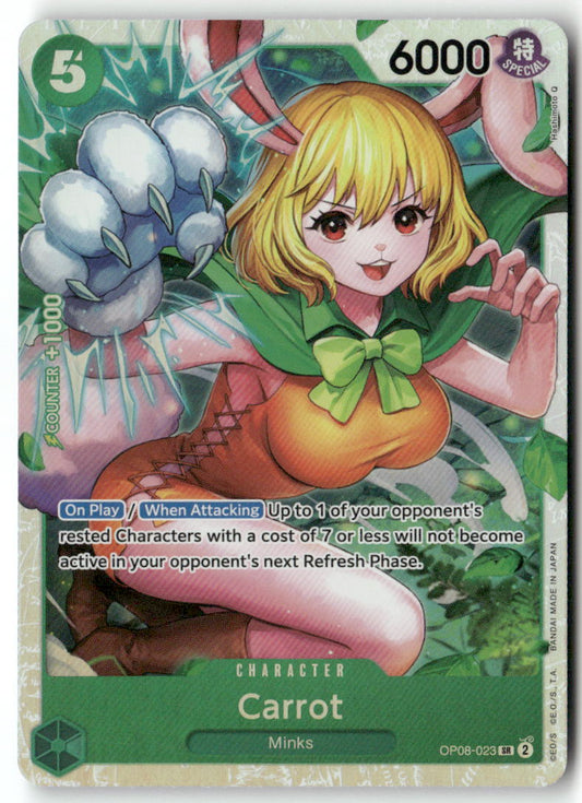 Carrot (023) SR Two Legends OP08-023 NM