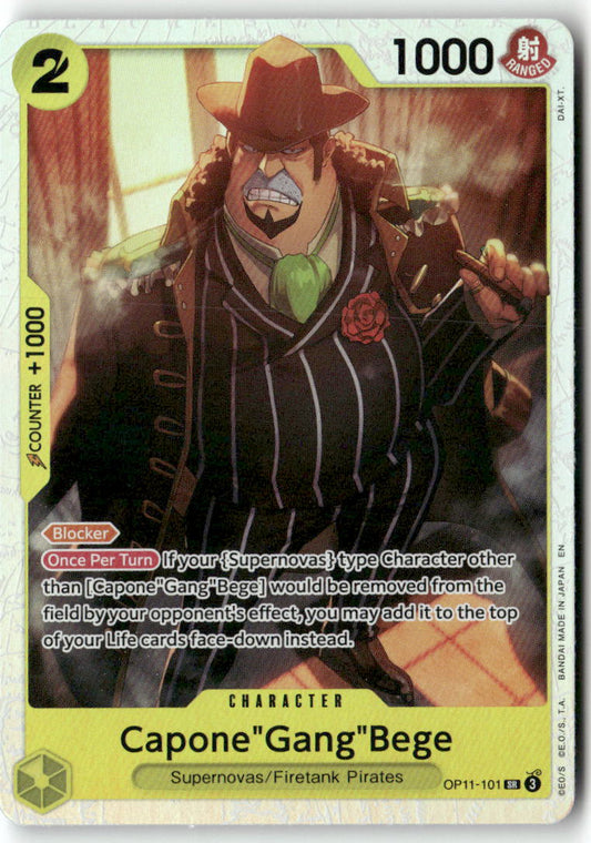 Capone"Gang"Bege (101) SR A Fist of Divine Speed OP11-101 NM