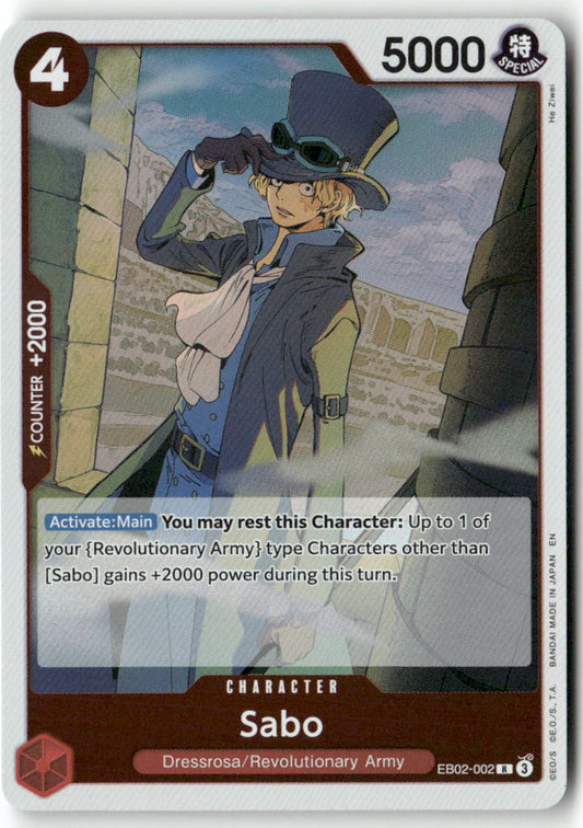 Sabo R Extra Booster: Anime 25th Collection EB02-002 NM
