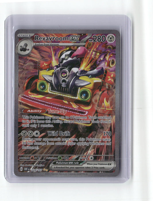 Revavroom ex Special Illustration Rare SV03: Obsidian Flames 224/197 NM