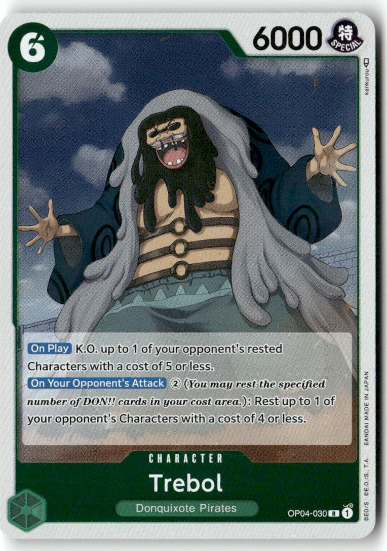 Trebol R Kingdoms of Intrigue OP04-030 NM