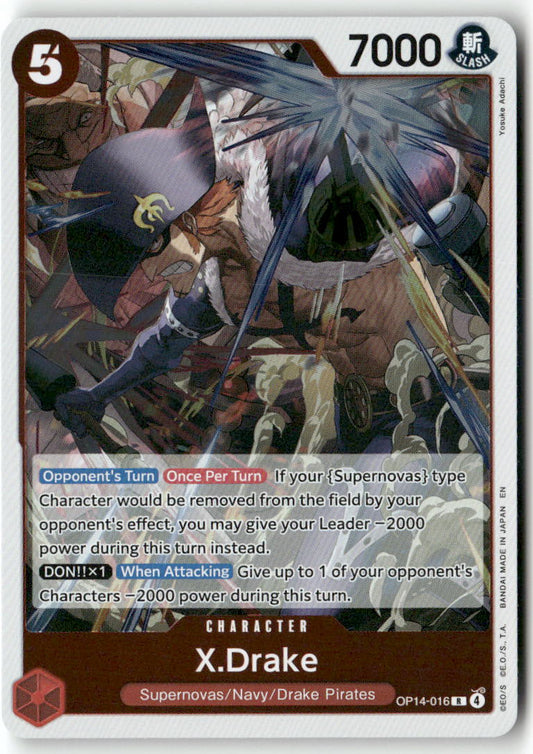 X.Drake R The Azure Sea's Seven OP14-016 NM
