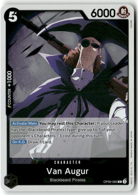 Van Augur (Reprint) R Starter Deck 27: BLACK Marshall.D.Teach OP09-083 NM
