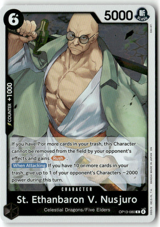 St. Ethanbaron V. Nusjuro R Carrying On His Will OP13-080 NM