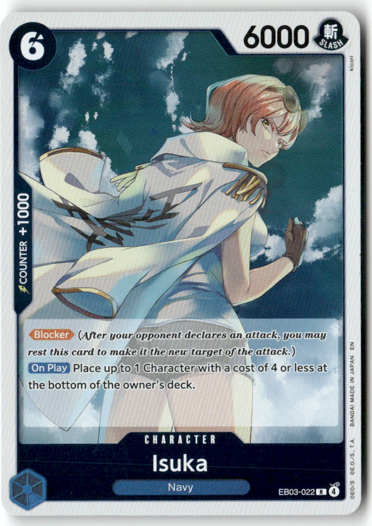 Isuka R Extra Booster: One Piece Heroines Edition EB03-022 NM