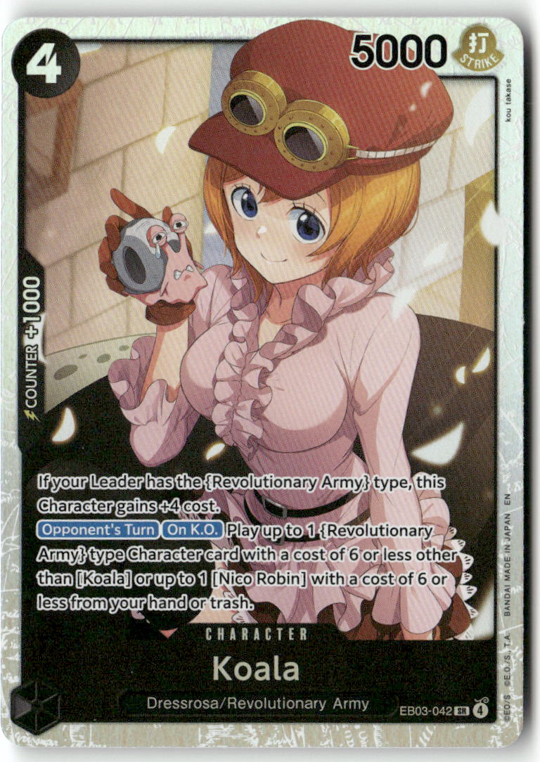 Koala SR Extra Booster: One Piece Heroines Edition EB03-042 NM