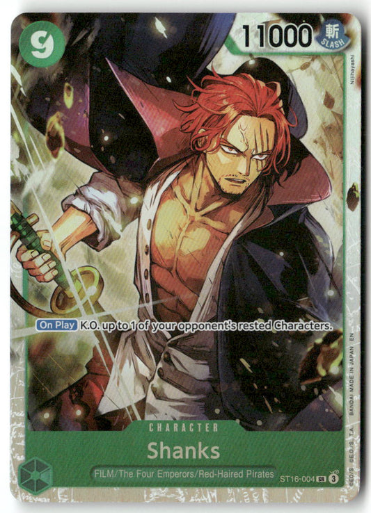 Shanks -  (Reprint) SR Premium Booster -The Best- Vol. 2 ST16-004 NM