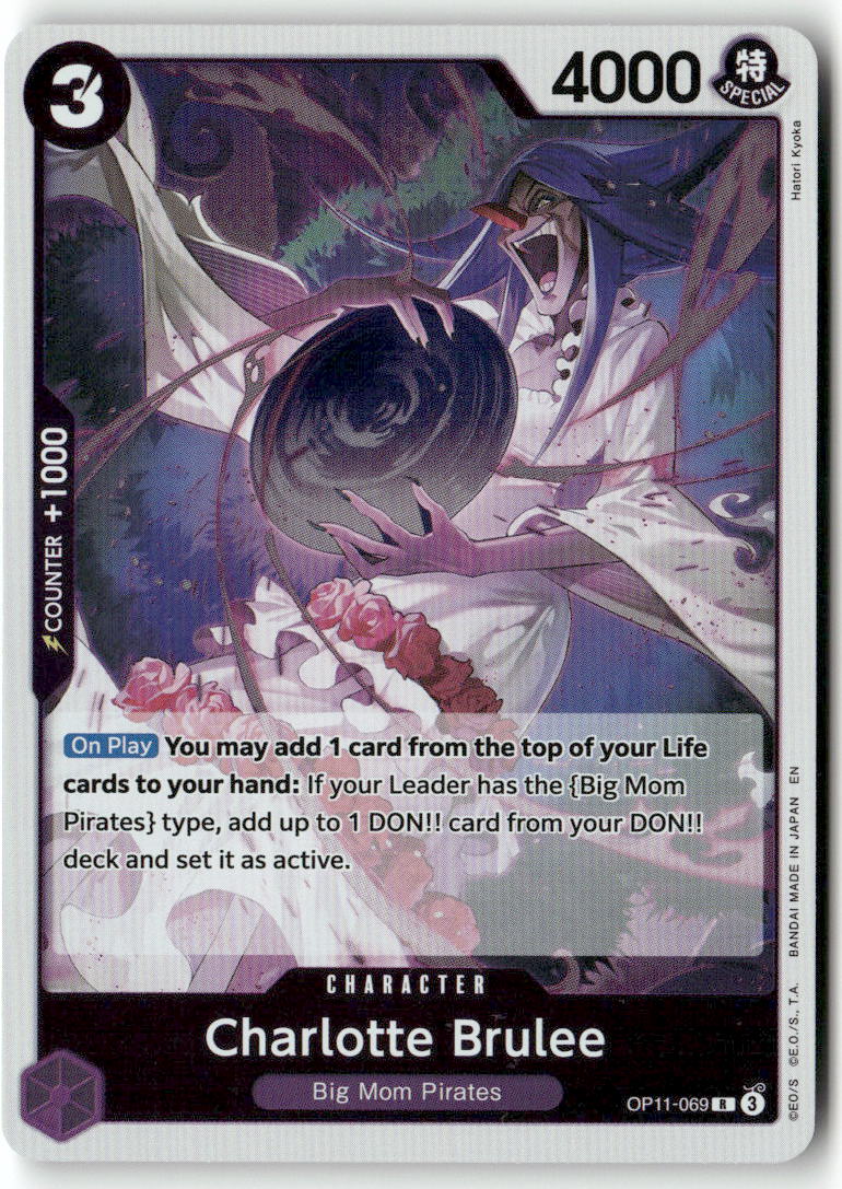 Charlotte Brulee R A Fist of Divine Speed OP11-069 NM