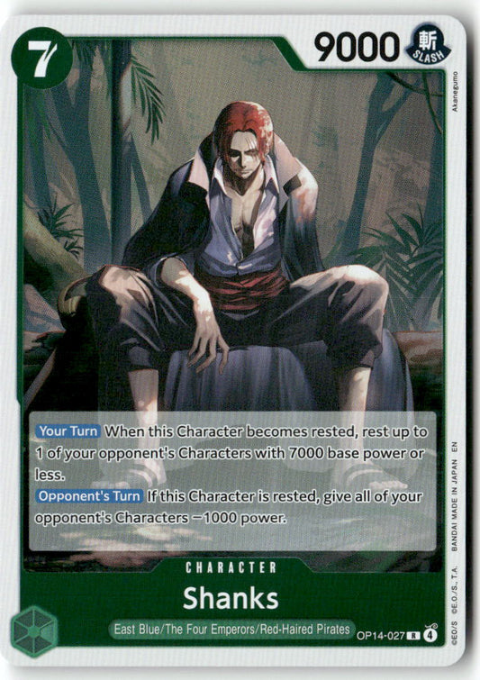 Shanks R The Azure Sea's Seven OP14-027 NM