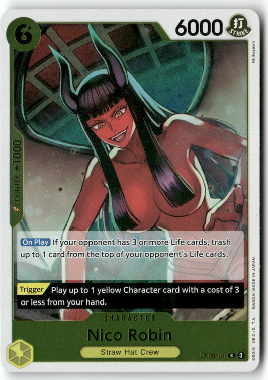 Nico Robin (107) R Emperors in the New World OP09-107 NM