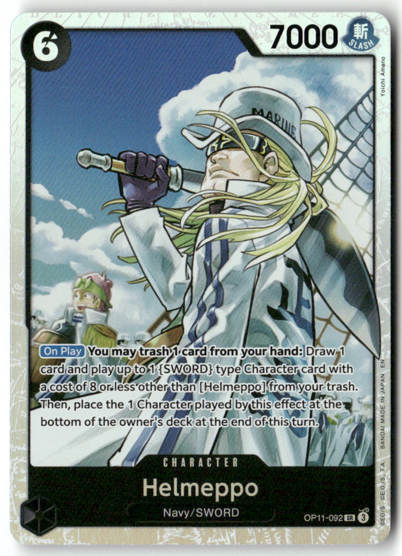 Helmeppo SR A Fist of Divine Speed OP11-092 NM
