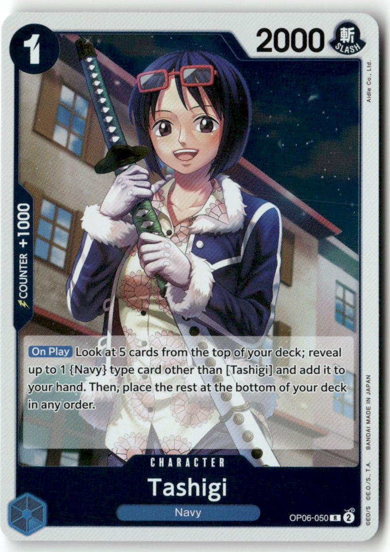 Tashigi R Wings of the Captain OP06-050 NM