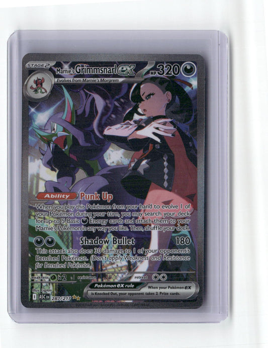 Marnie's Grimmsnarl ex Special Illustration Rare ME: Ascended Heroes 287/217 NM