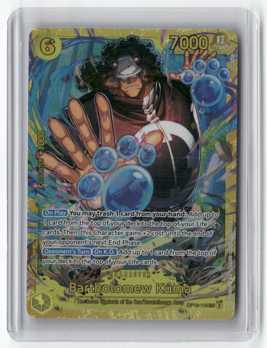 Bartholomew Kuma SEC Legacy of the Master OP12-119 NM