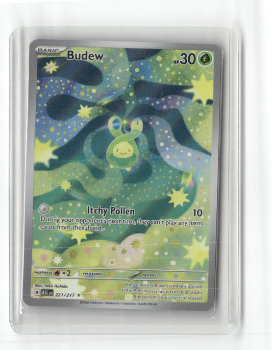 Budew Illustration Rare ME: Ascended Heroes 221/217 NM