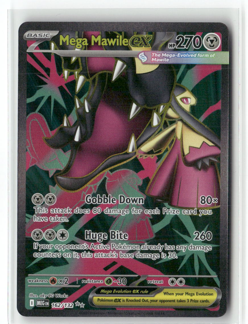 Mega Mawile ex Ultra Rare ME01: Mega Evolution 162/132 NM