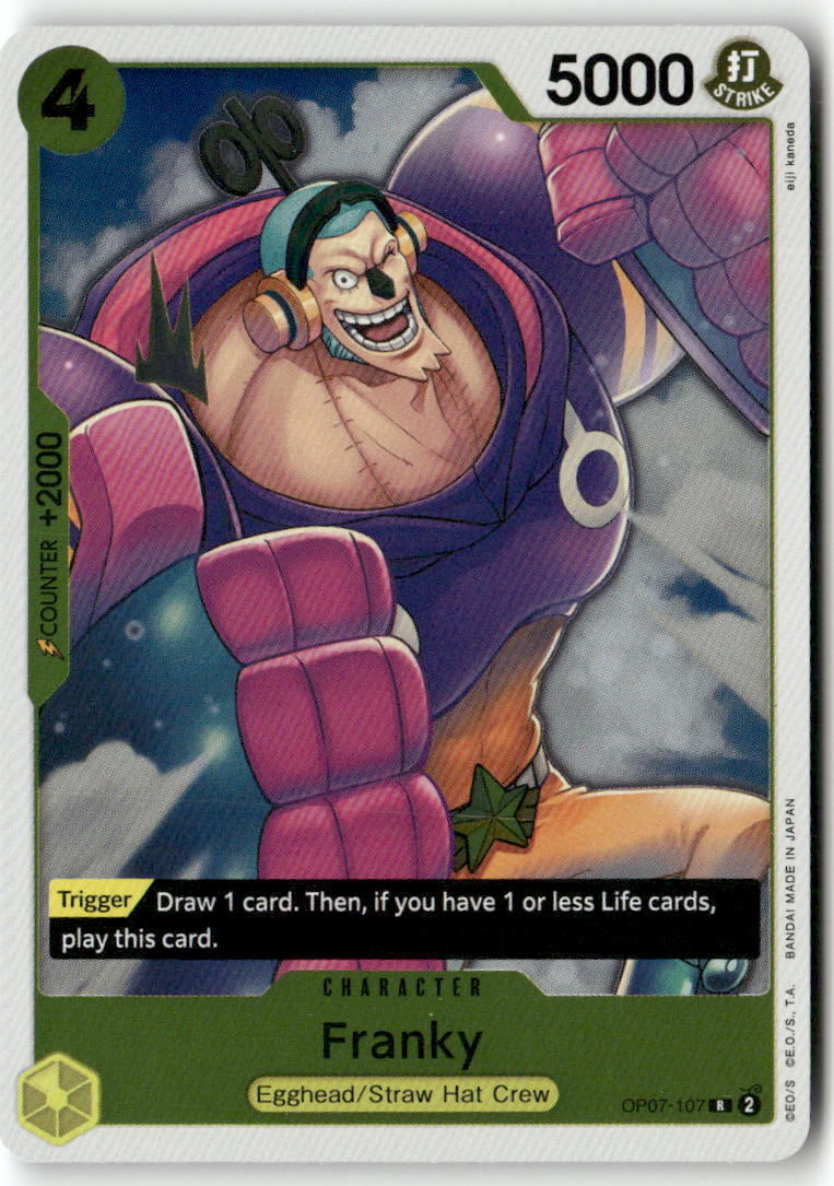 Franky -  (Reprint) R Premium Booster -The Best- Vol. 2 OP07-107 NM