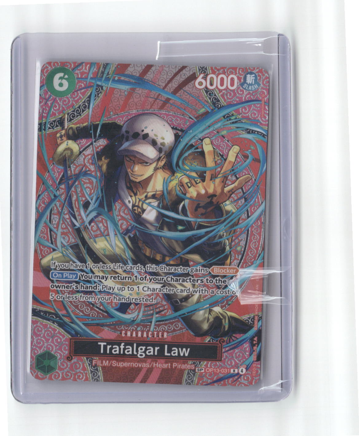 Trafalgar Law (SP) R Adventure on Kami's Island OP13-031 NM