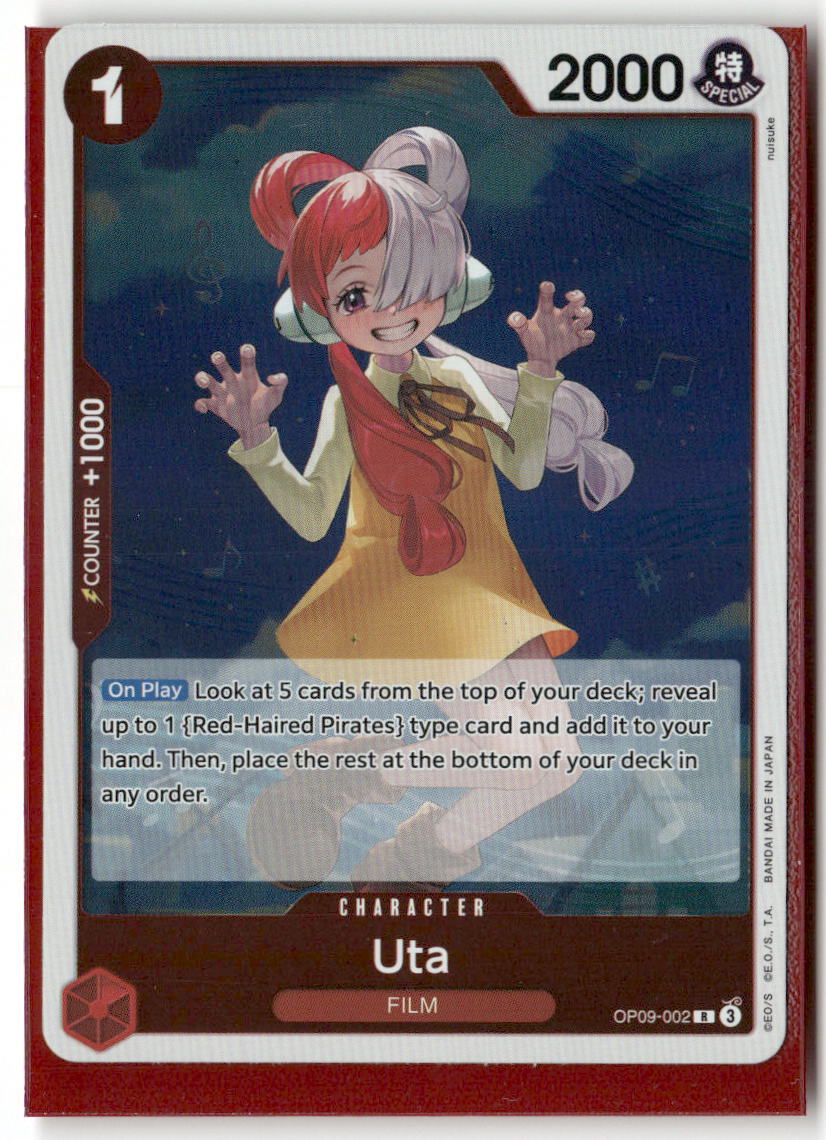 Uta R Emperors in the New World OP09-002 NM