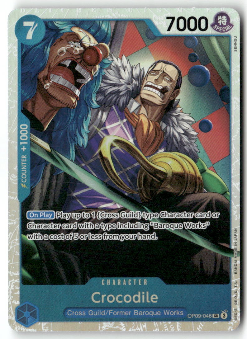 Crocodile (046) SR Emperors in the New World OP09-046 NM