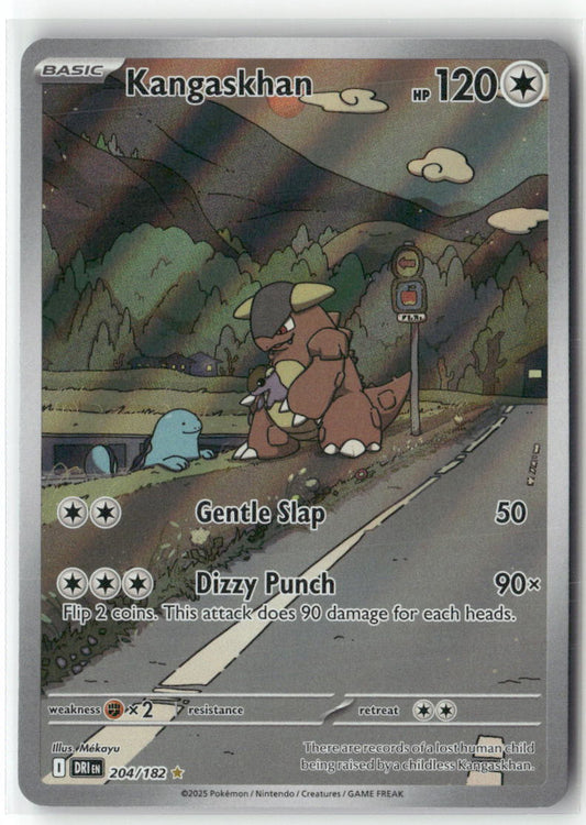 Kangaskhan Illustration Rare SV10: Destined Rivals 204/182 NM