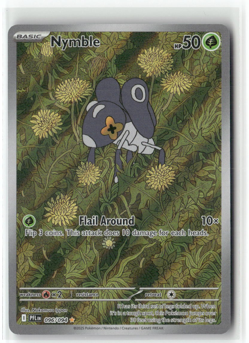 Nymble Illustration Rare ME02: Phantasmal Flames 096/094 NM