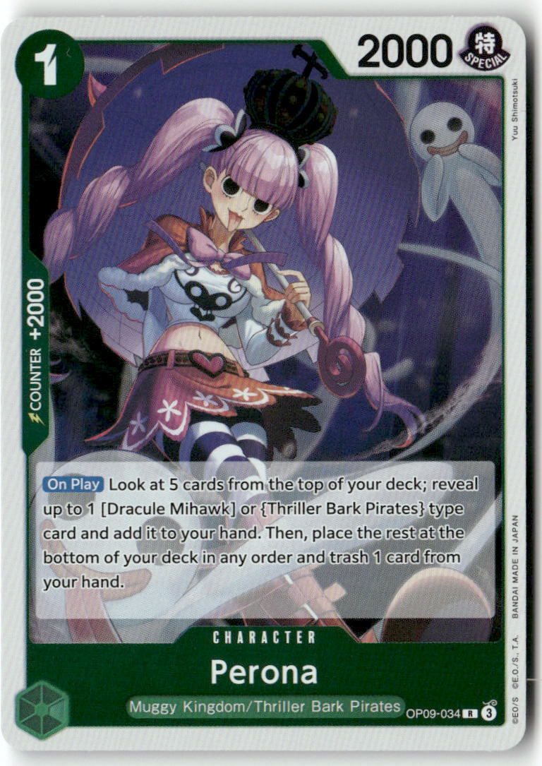 Perona R Emperors in the New World OP09-034 NM