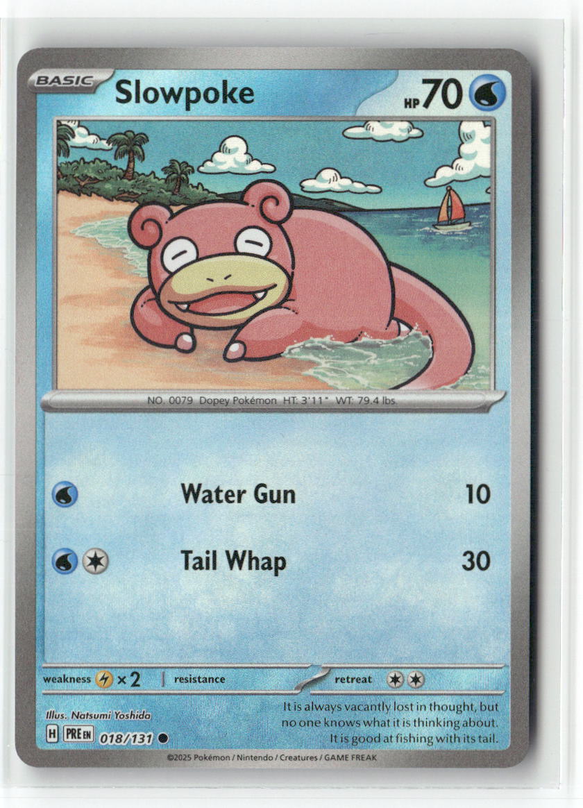 Slowpoke Common SV: Prismatic Evolutions 018/131 NM