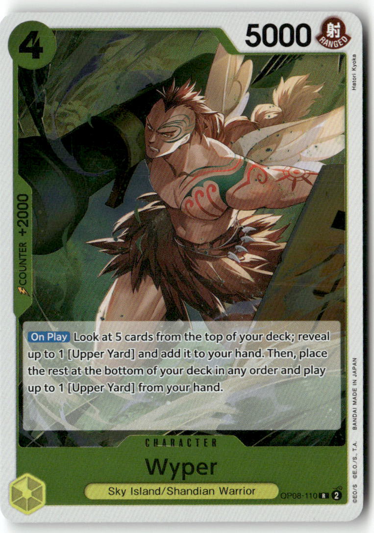 Wyper R Two Legends OP08-110 NM