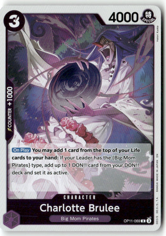 Charlotte Brulee R A Fist of Divine Speed OP11-069 NM