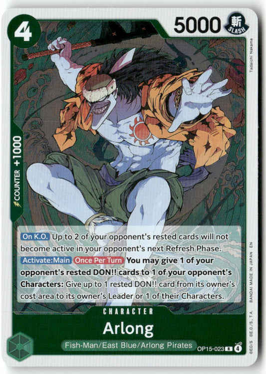 Arlong R Adventure on Kami's Island OP15-023 NM