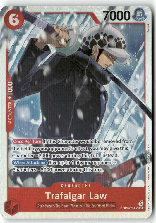 Trafalgar Law - SR Premium Booster -The Best- Vol. 2 PRB02-002 NM