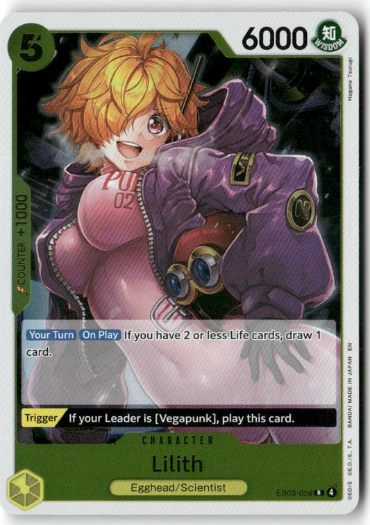 Lilith R Extra Booster: One Piece Heroines Edition EB03-058 NM